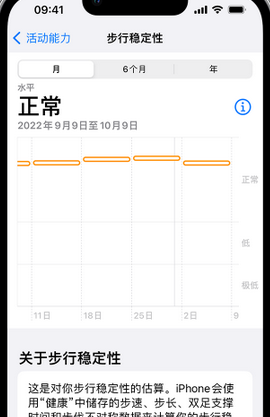 柯桥iPhone手机维修如何在iPhone开启'步行稳定性通知'