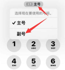 柯桥苹果14维修店分享iPhone 14 Pro Max使用副卡打电话的方法 