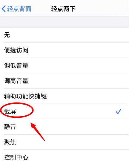 柯桥苹果手机维修分享iPhone12如何启用双击截屏 
